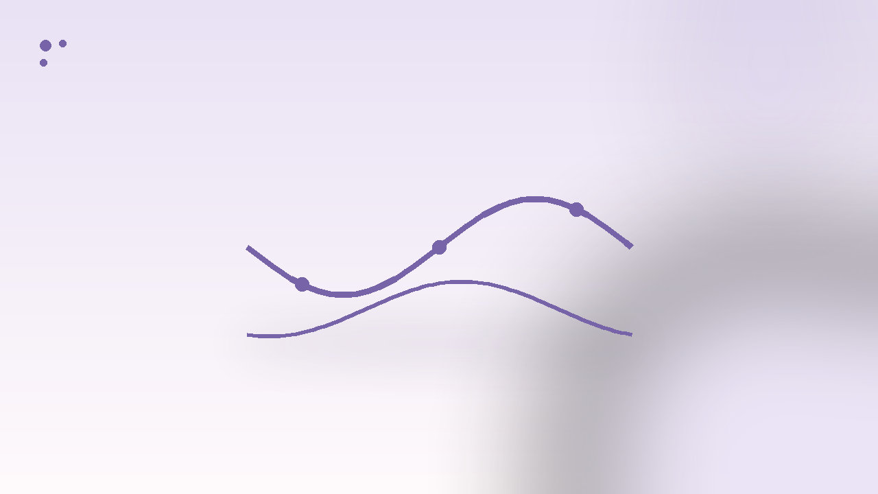 A gentle line showing natural daily changes